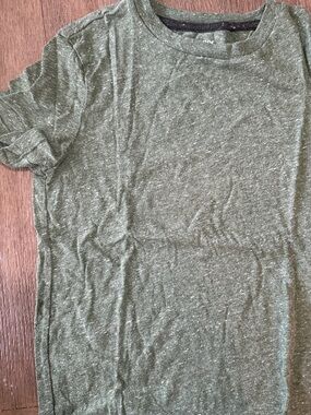 Old Navy Heathered Olive Green Short Sleeve Tee